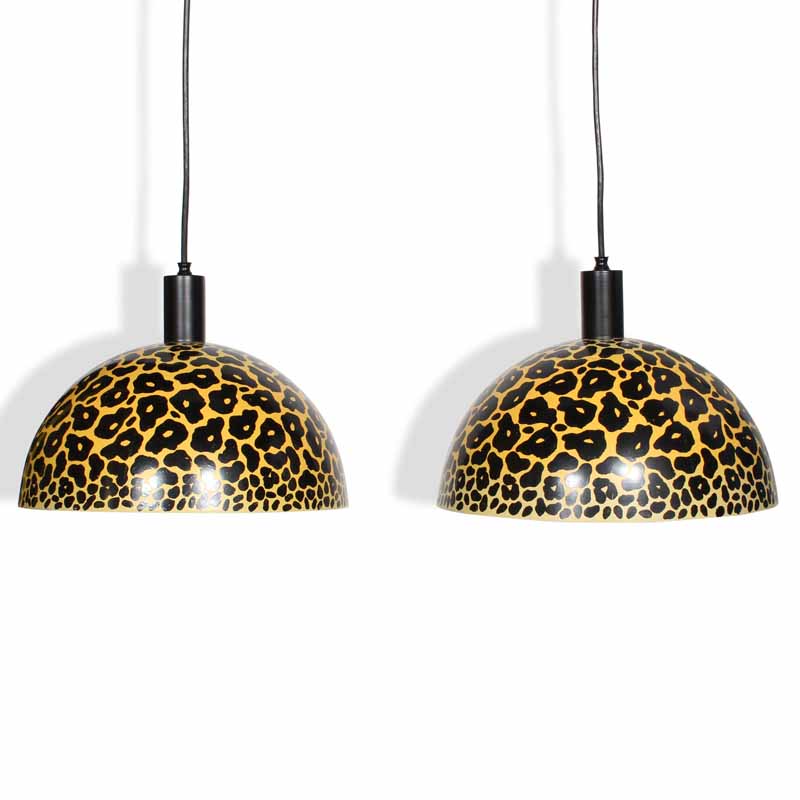 Animal Print Chandelier & Lamp Chain Cord Cover 48 Gold Leopard