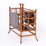 Mid-Century British Colonial Style Faux Bamboo Magazine Rack