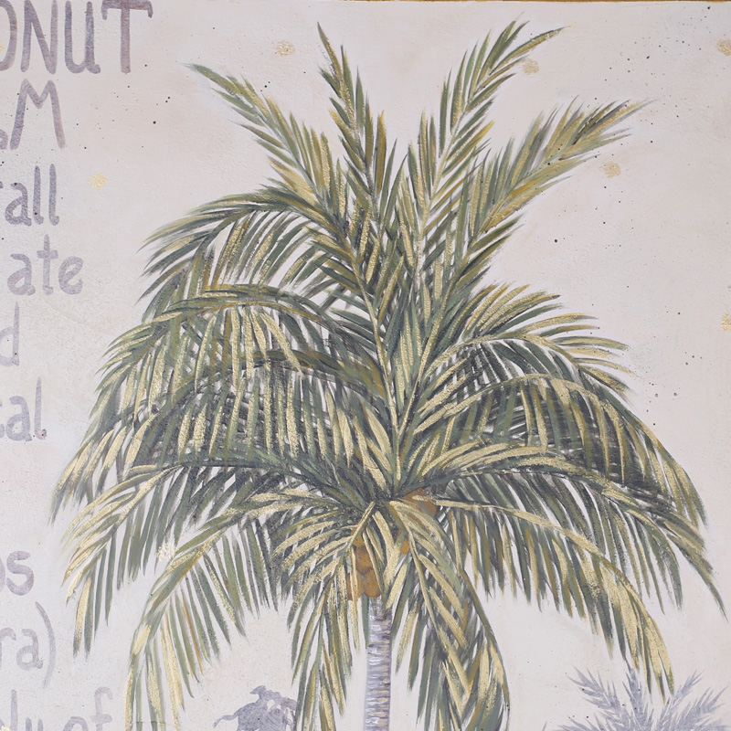 Palm Tree Painting on Canvas