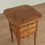 Pair of Antique American Federal Style Tiger Maple Stands