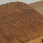 Pair of Antique American Federal Style Tiger Maple Stands