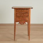 Pair of Antique American Federal Style Tiger Maple Stands