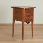 Pair of Antique American Federal Style Tiger Maple Stands
