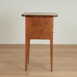 Pair of Antique American Federal Style Tiger Maple Stands