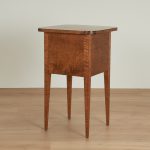 Pair of Antique American Federal Style Tiger Maple Stands