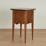 Pair of Antique American Federal Style Tiger Maple Stands