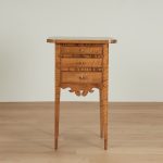 Pair of Antique American Federal Style Tiger Maple Stands