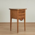 Pair of Antique American Federal Style Tiger Maple Stands