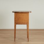 Pair of Antique American Federal Style Tiger Maple Stands