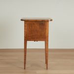 Pair of Antique American Federal Style Tiger Maple Stands