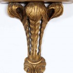 Pair of Carved and Gilt Shelves or Wall Brackets