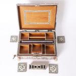 Antique Anglo Indian Bone and Tortoise Box