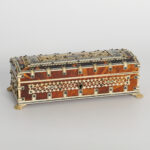 Petite Antique Anglo Indian Bone and Tortoise Box