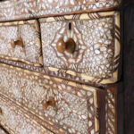 Antique Moroccan Inlaid Chest of Drawers