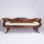 19th Century Anglo Indian Empire Settee or Sofa