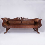 19th Century Anglo Indian Empire Settee or Sofa