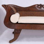 19th Century Anglo Indian Empire Settee or Sofa