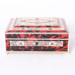 Anglo Indian Antique Tortoise and Bone Box