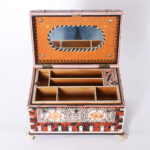 Antique Anglo Indian Tortoise and Bone Box