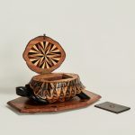 Antique Anglo Indian Tortoise Tea Caddy Box