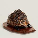 Antique Anglo Indian Tortoise Tea Caddy Box