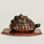 Antique Anglo Indian Tortoise Tea Caddy Box