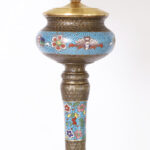 Chinese Cloisonne Antique Floor Lamp