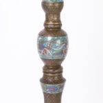 Chinese Cloisonne Antique Floor Lamp