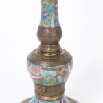 Chinese Cloisonne Antique Floor Lamp