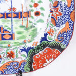 19th Century English Ironstone Chinoiserie Platter