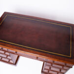 English 19th Century Leather Top Desk