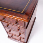 English 19th Century Leather Top Desk