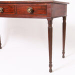 19th Century English Marble Top Serving Table or Server