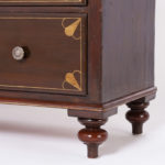 Antique English Painted Chest of Drawers or Commode