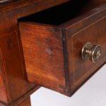 Antique Hepplewhite Leather Top Partners Desk