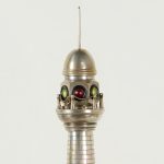 Antique Lighthouse Sculpture or Model with Light
