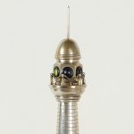 Antique Lighthouse Sculpture or Model with Light