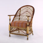 Lloyd Loom Wicker Antique Three Piece Art Deco Furniture Suite