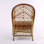 Lloyd Loom Wicker Antique Three Piece Art Deco Furniture Suite