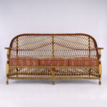 Lloyd Loom Wicker Antique Three Piece Art Deco Furniture Suite