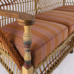 Lloyd Loom Wicker Antique Three Piece Art Deco Furniture Suite