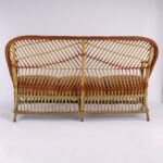 Lloyd Loom Wicker Antique Three Piece Art Deco Furniture Suite