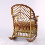 Lloyd Loom Wicker Antique Three Piece Art Deco Furniture Suite