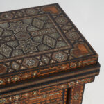 Moroccan Antique Inlaid Game Table