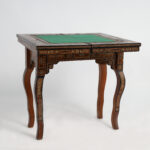 Moroccan Antique Inlaid Game Table