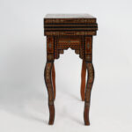 Moroccan Antique Inlaid Game Table