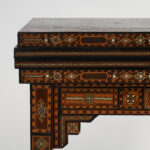 Moroccan Antique Inlaid Game Table