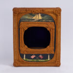 Antique Nautical Display Box for the Schooner Marion