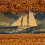 Antique Nautical Display Box for the Schooner Marion