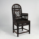 Pair of Antique Chinese Brighton Pavilion Style Bamboo Chairs